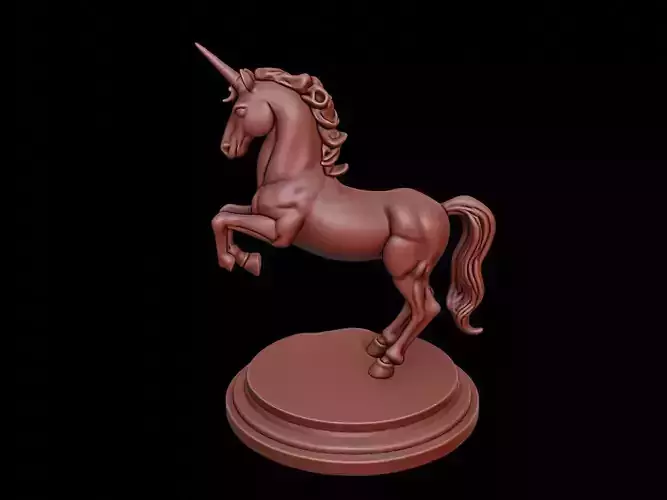 Unicorn Bust