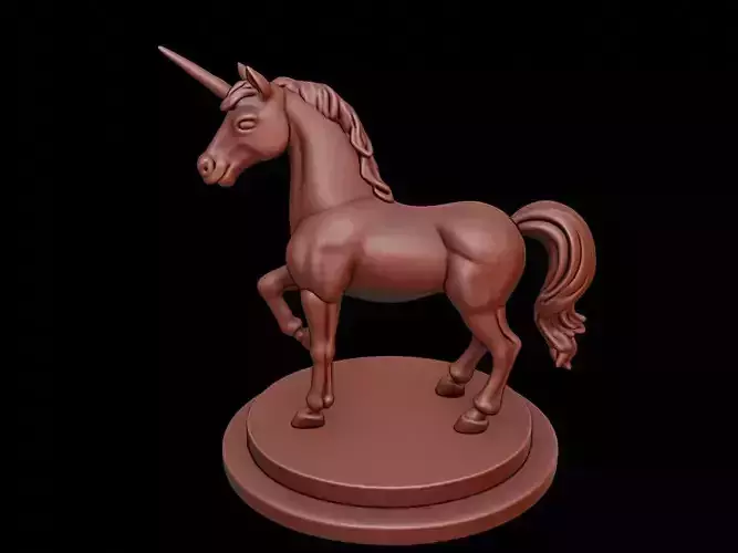 Unicorn Bust