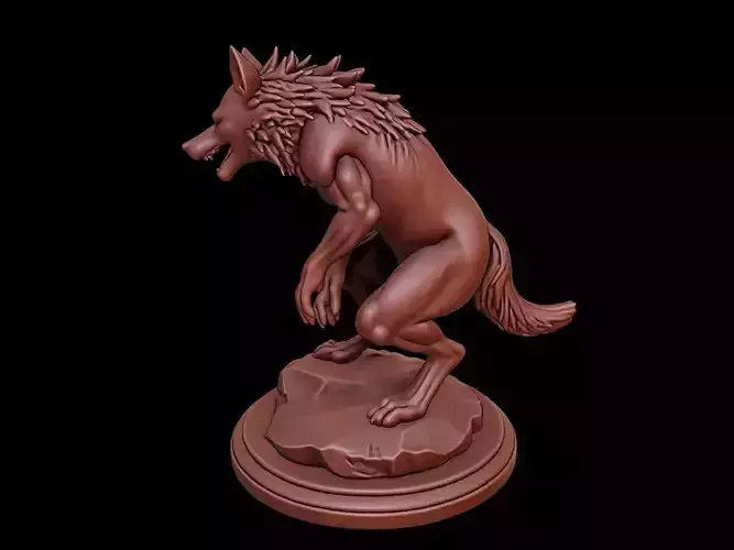 Werewolf Bust