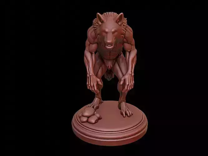 Werewolf Bust