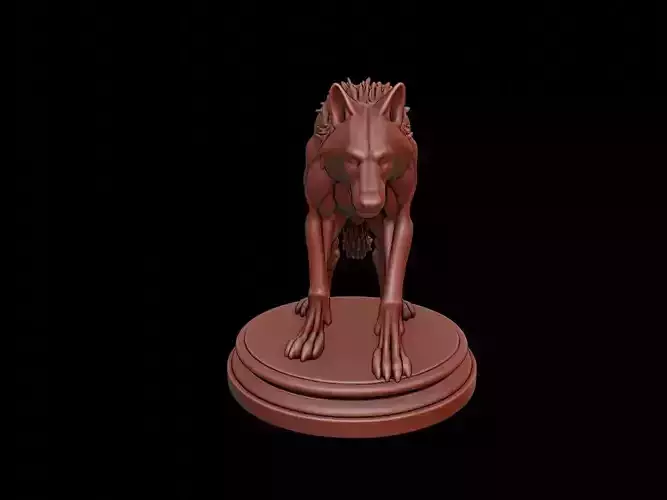 Werewolf Bust