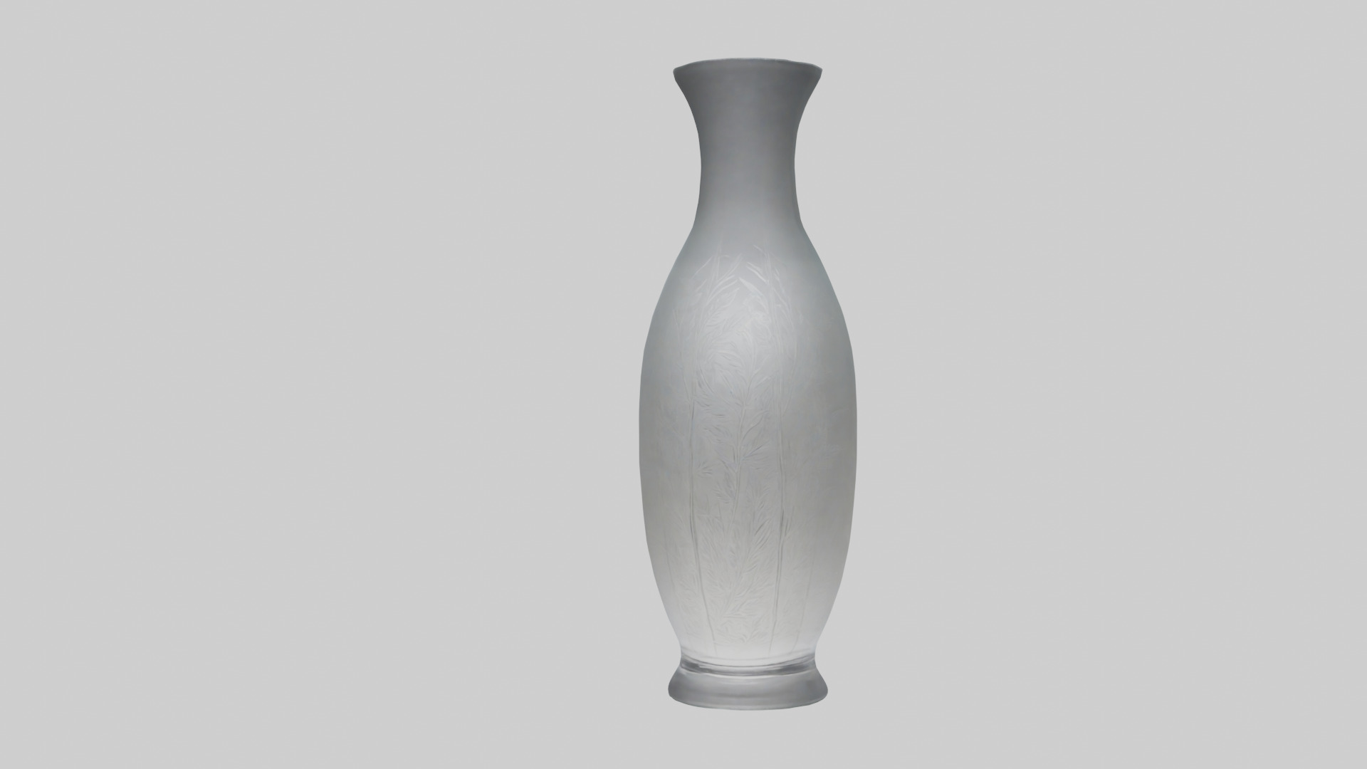 Etched glass vase model Low-poly 3D model_15