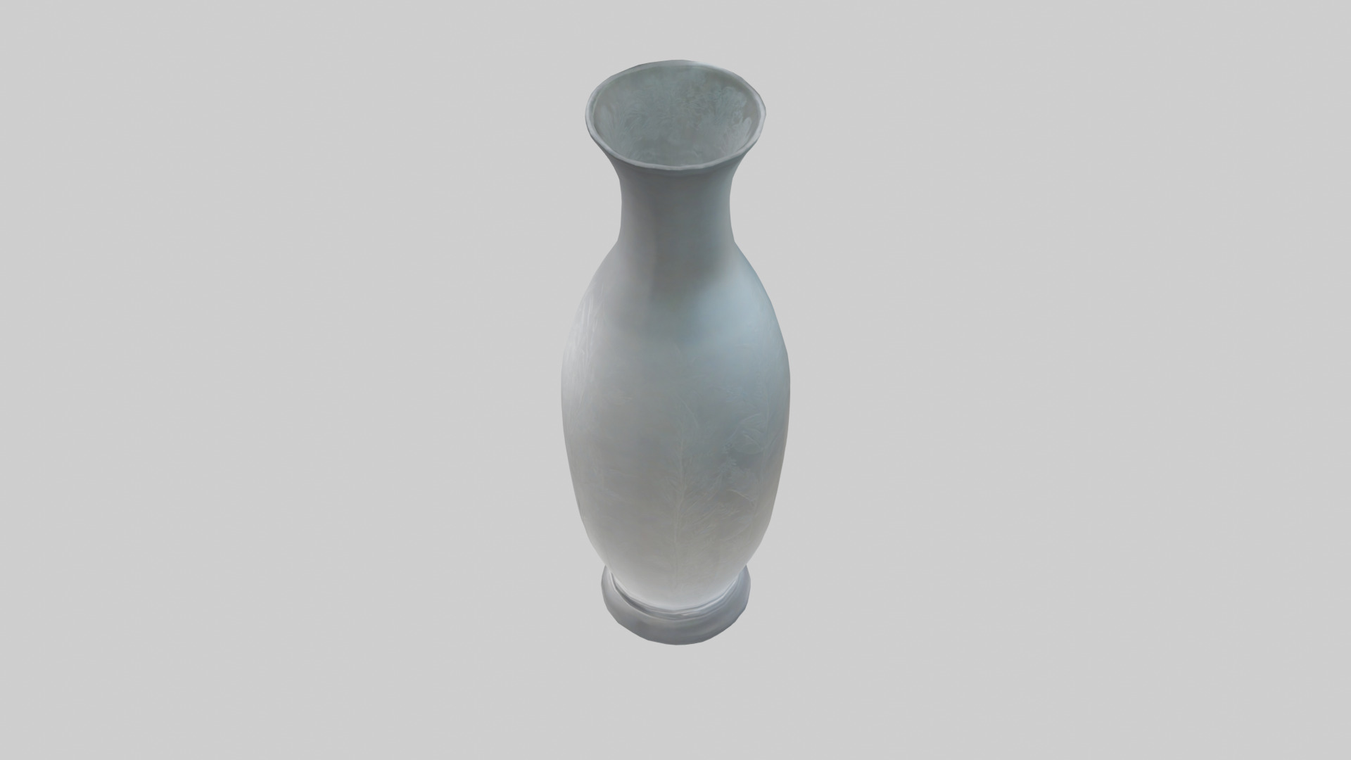 Etched glass vase model Low-poly 3D model_27