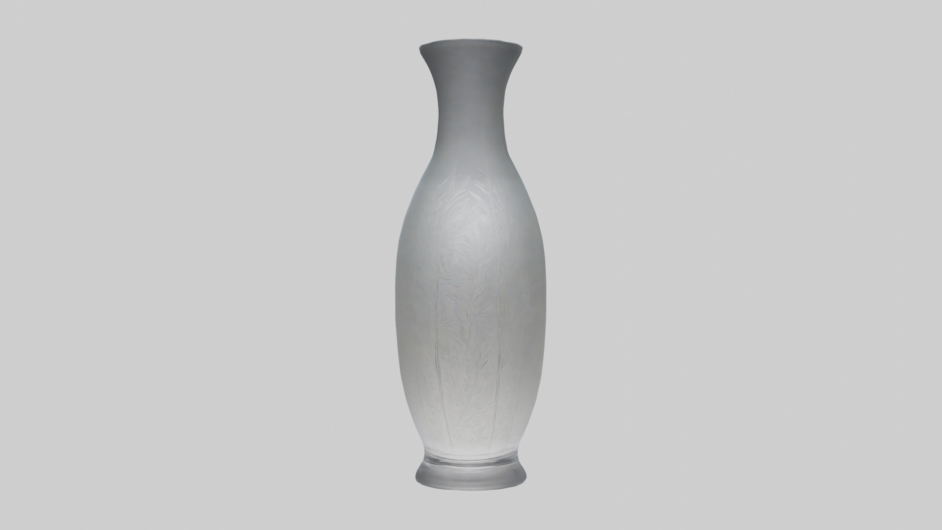 Etched glass vase model Low-poly 3D model_14