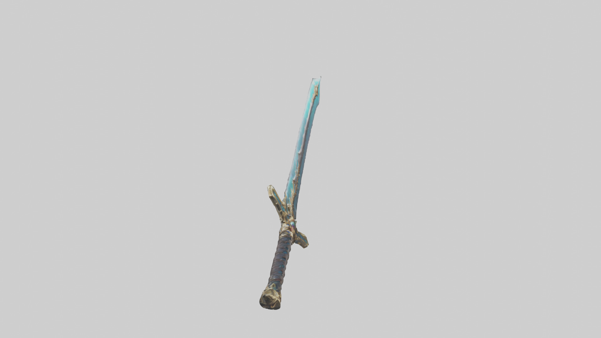 Eternal Sword model Low-poly 3D model_8