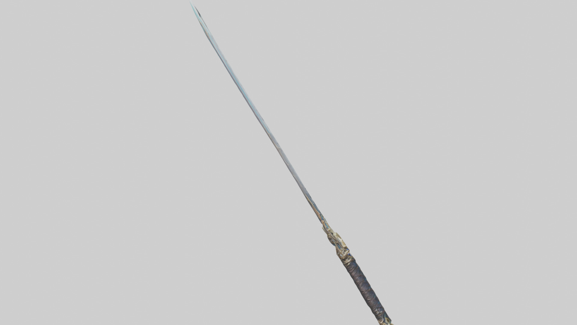 Eternal Sword model Low-poly 3D model_26