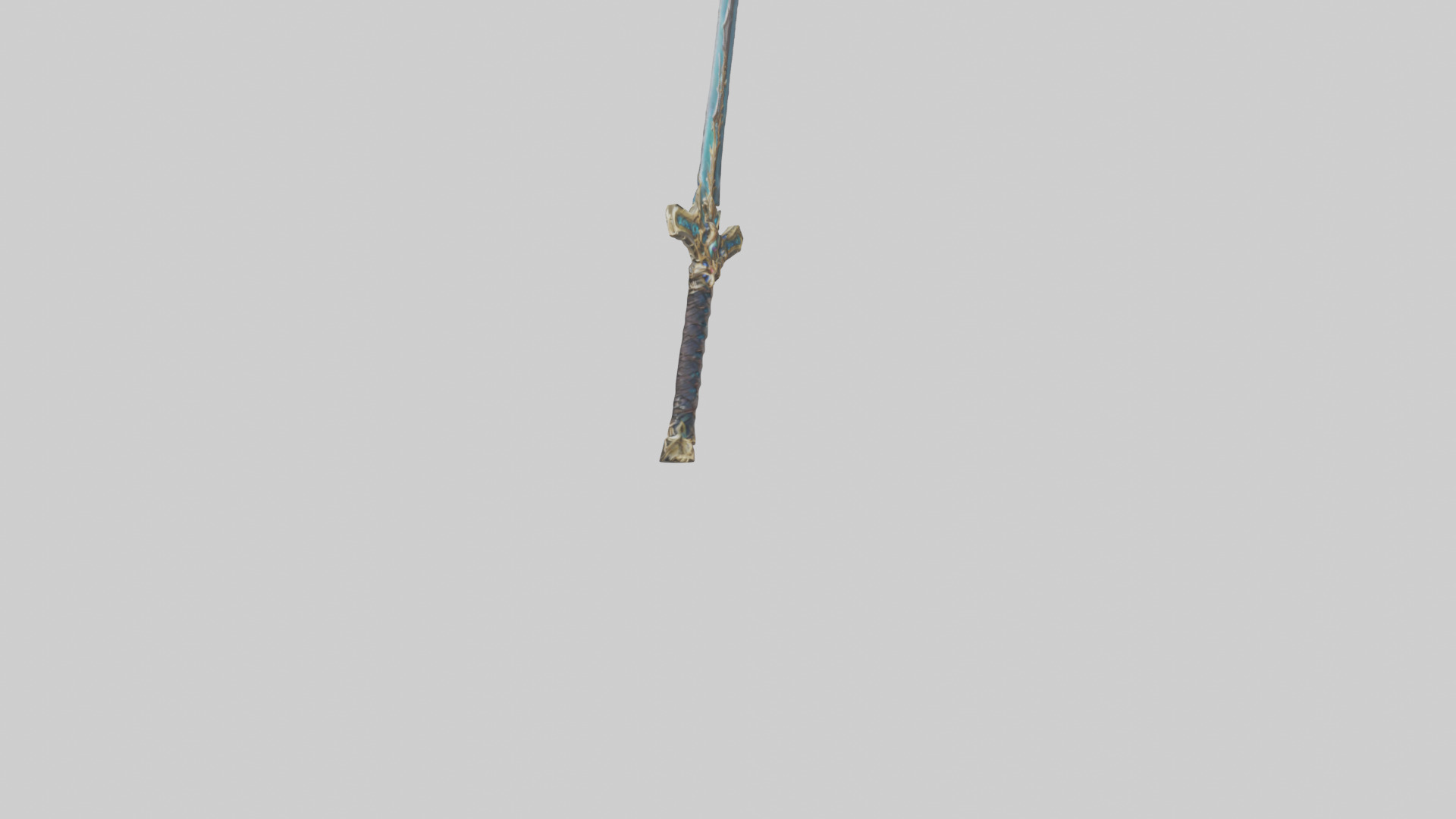 Eternal Sword model Low-poly 3D model_5