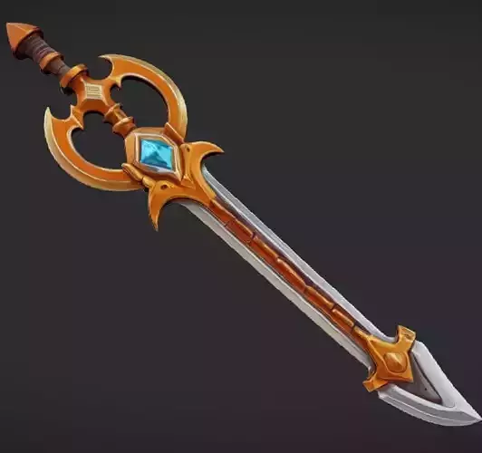 fantasy ornamental sword