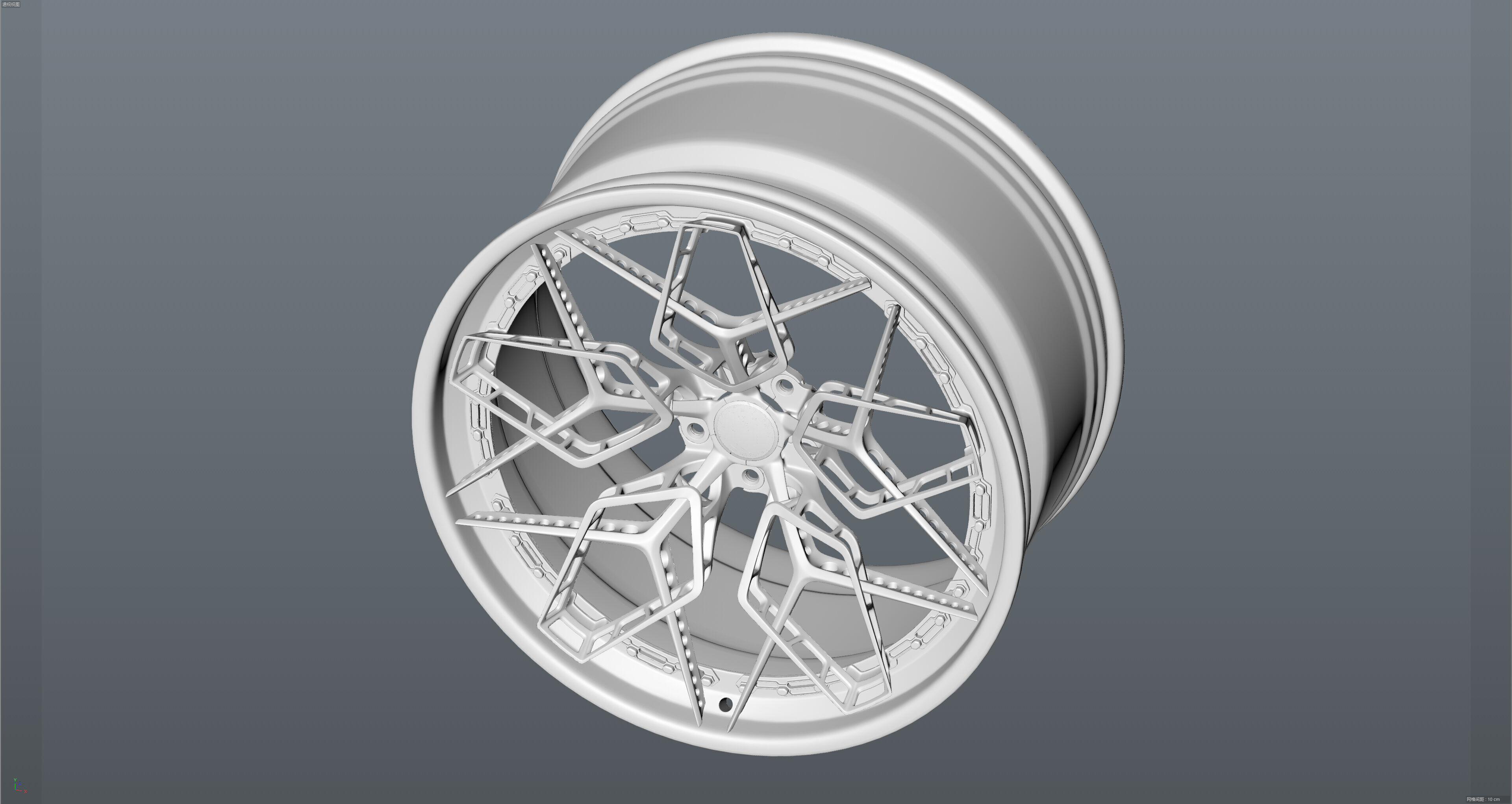 HRE 3D Second Generation Low-poly 3D model_15