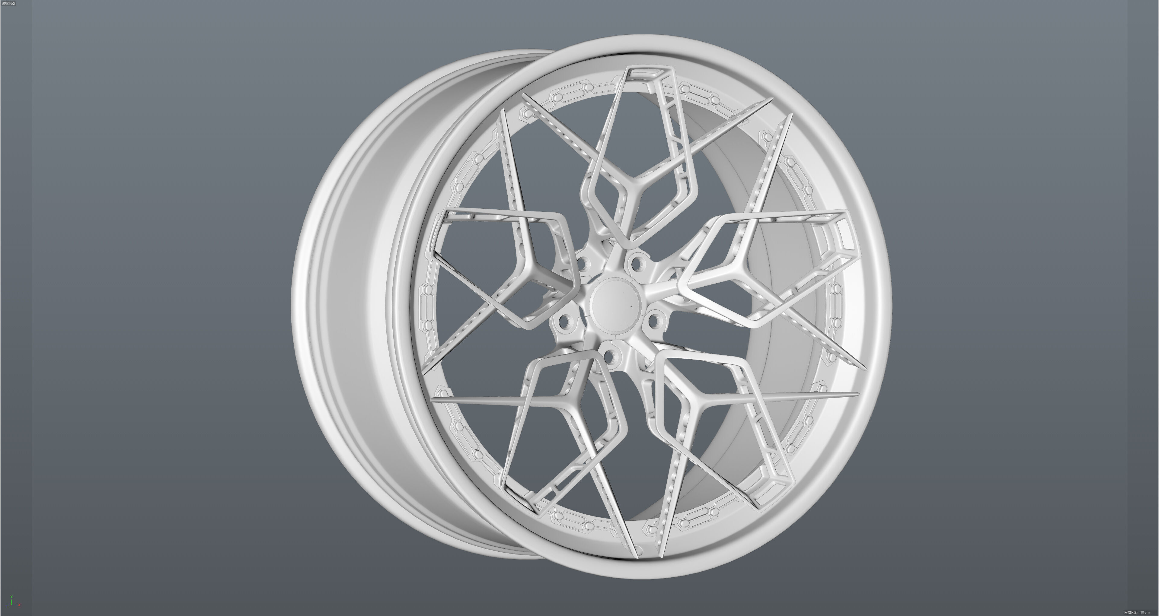 HRE 3D Second Generation Low-poly 3D model_12