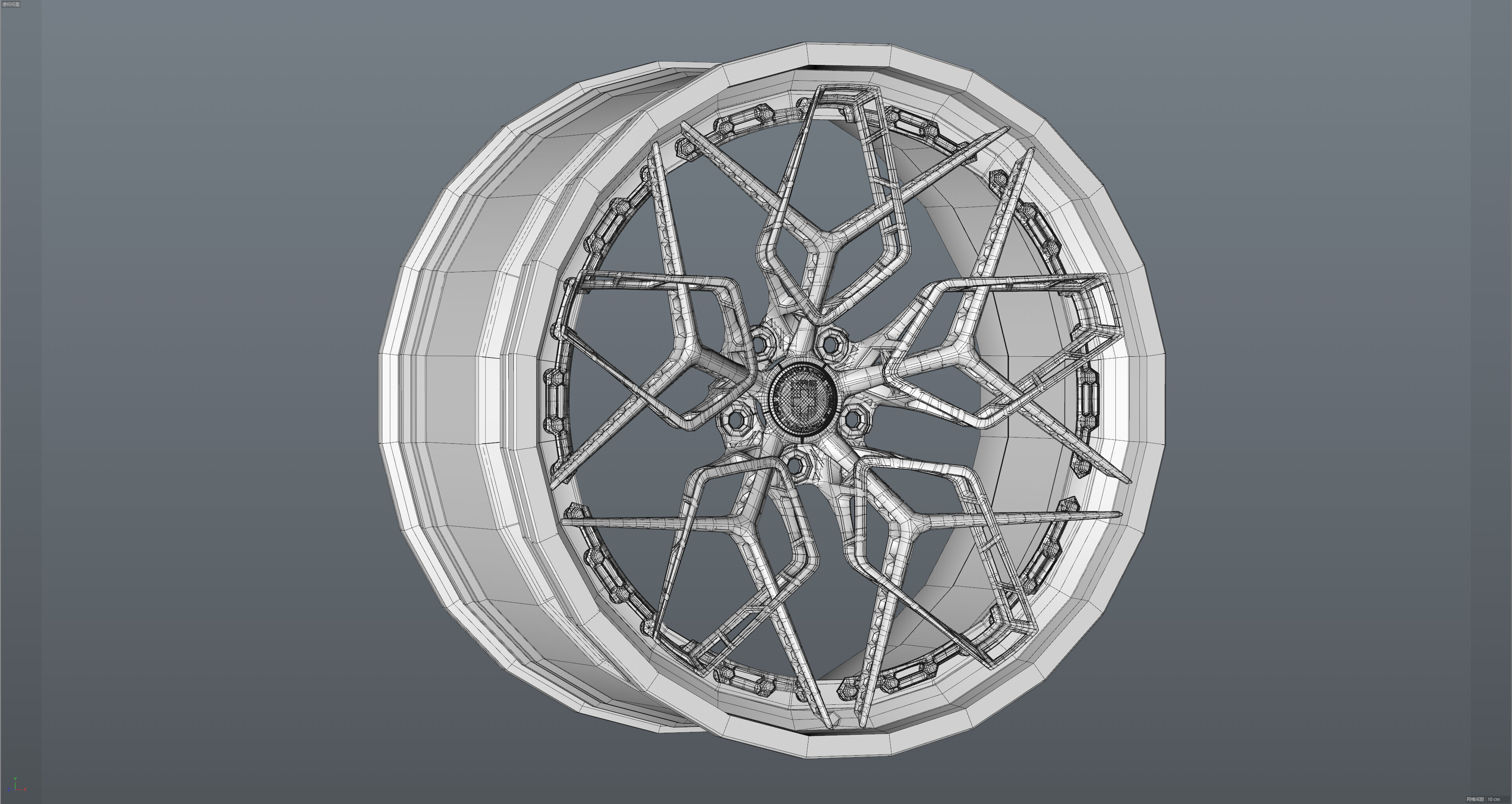 HRE 3D Second Generation Low-poly 3D model_24