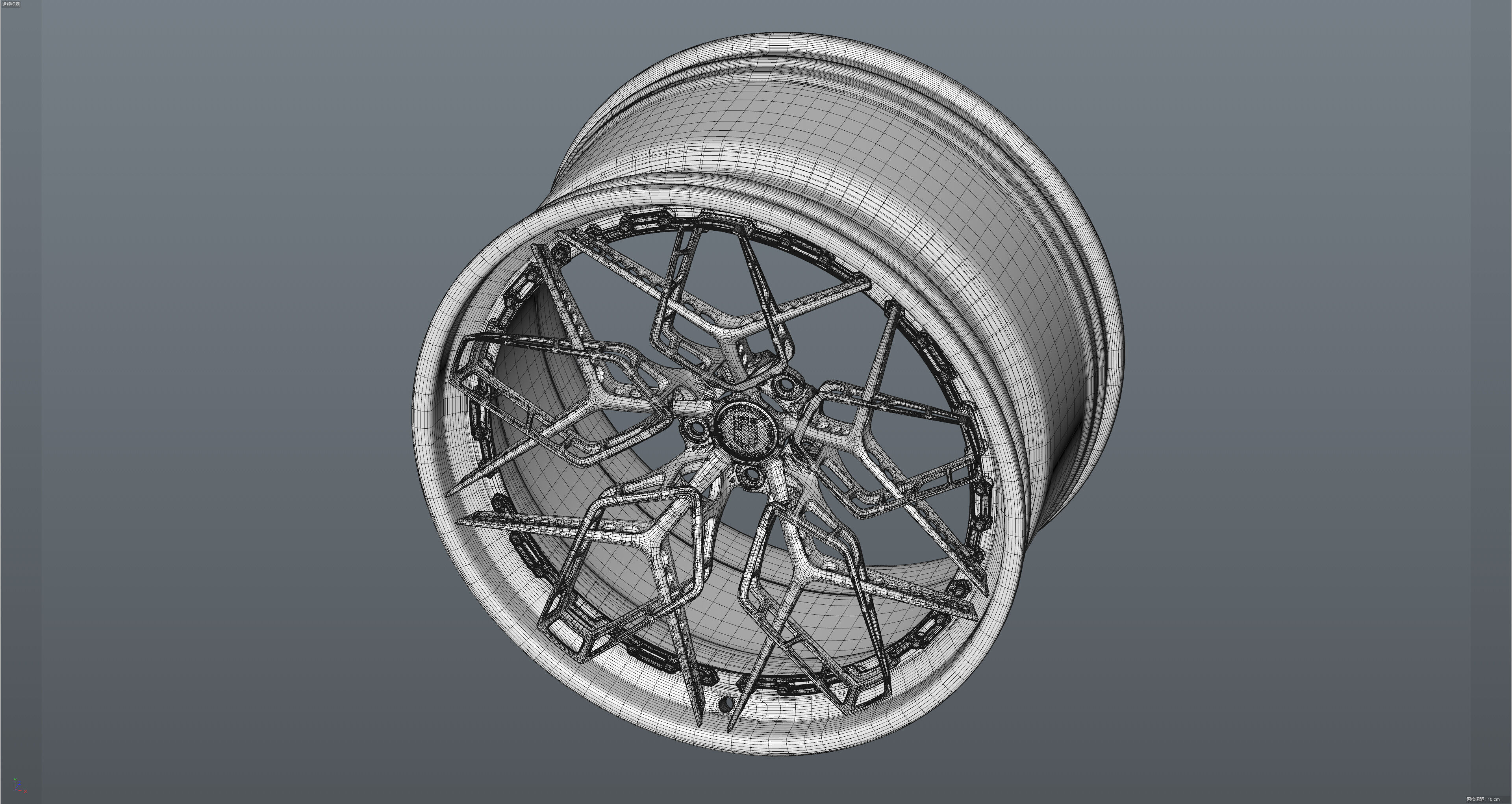 HRE 3D Second Generation Low-poly 3D model_31