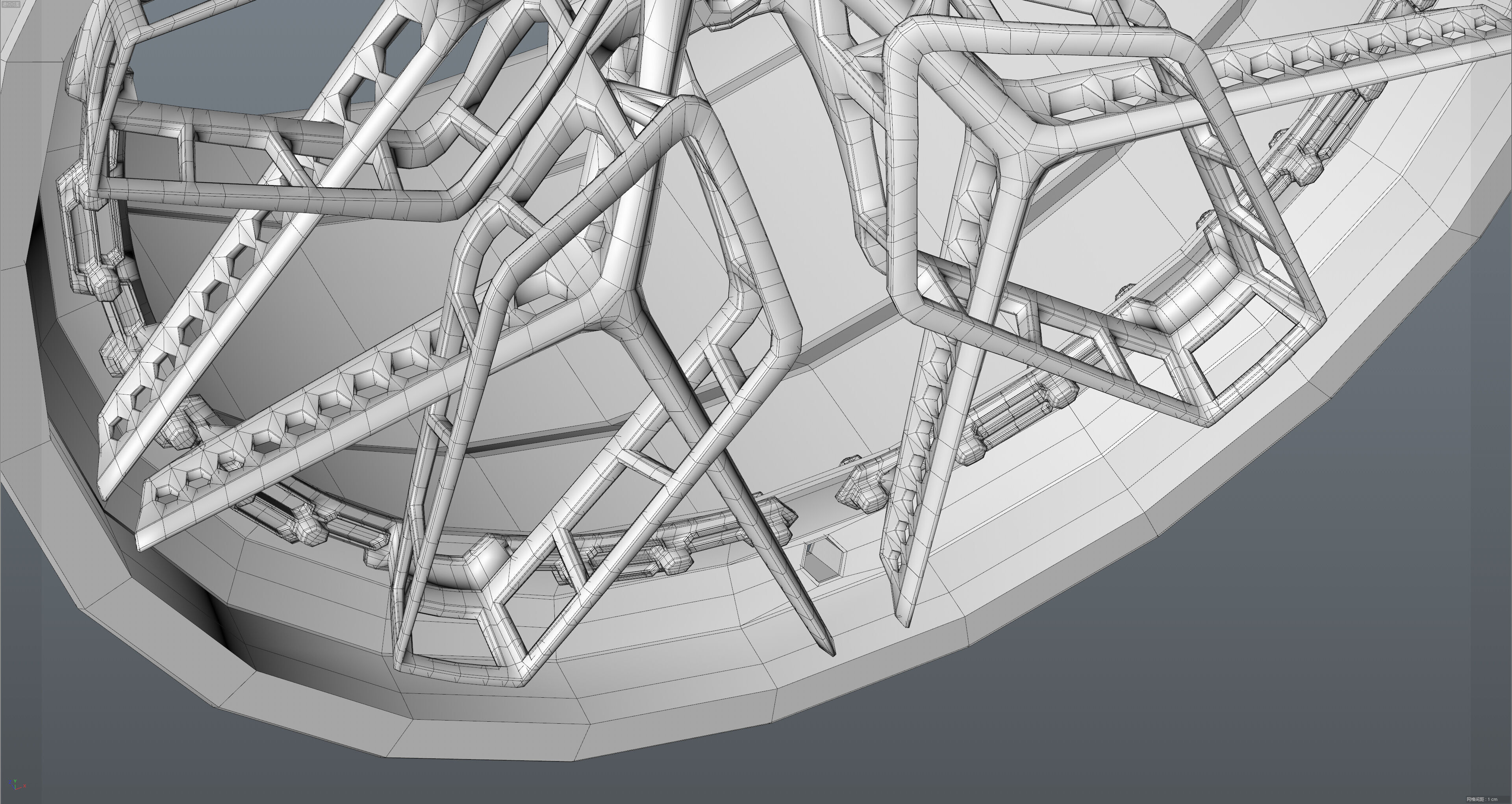 HRE 3D Second Generation Low-poly 3D model_38