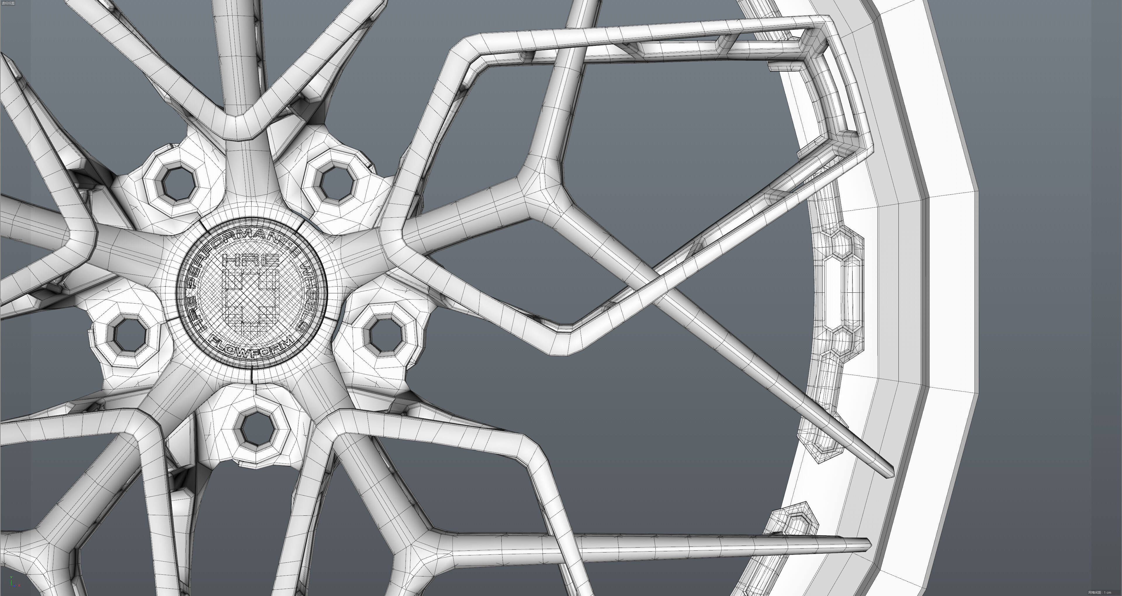 HRE 3D Second Generation Low-poly 3D model_46