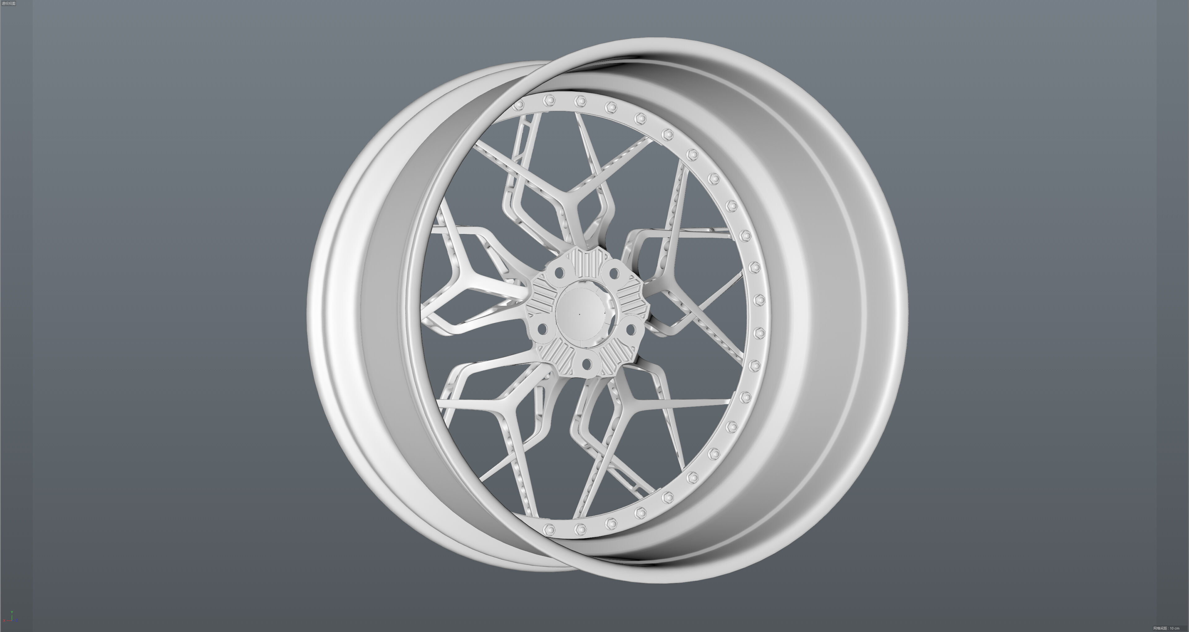 HRE 3D Second Generation Low-poly 3D model_16