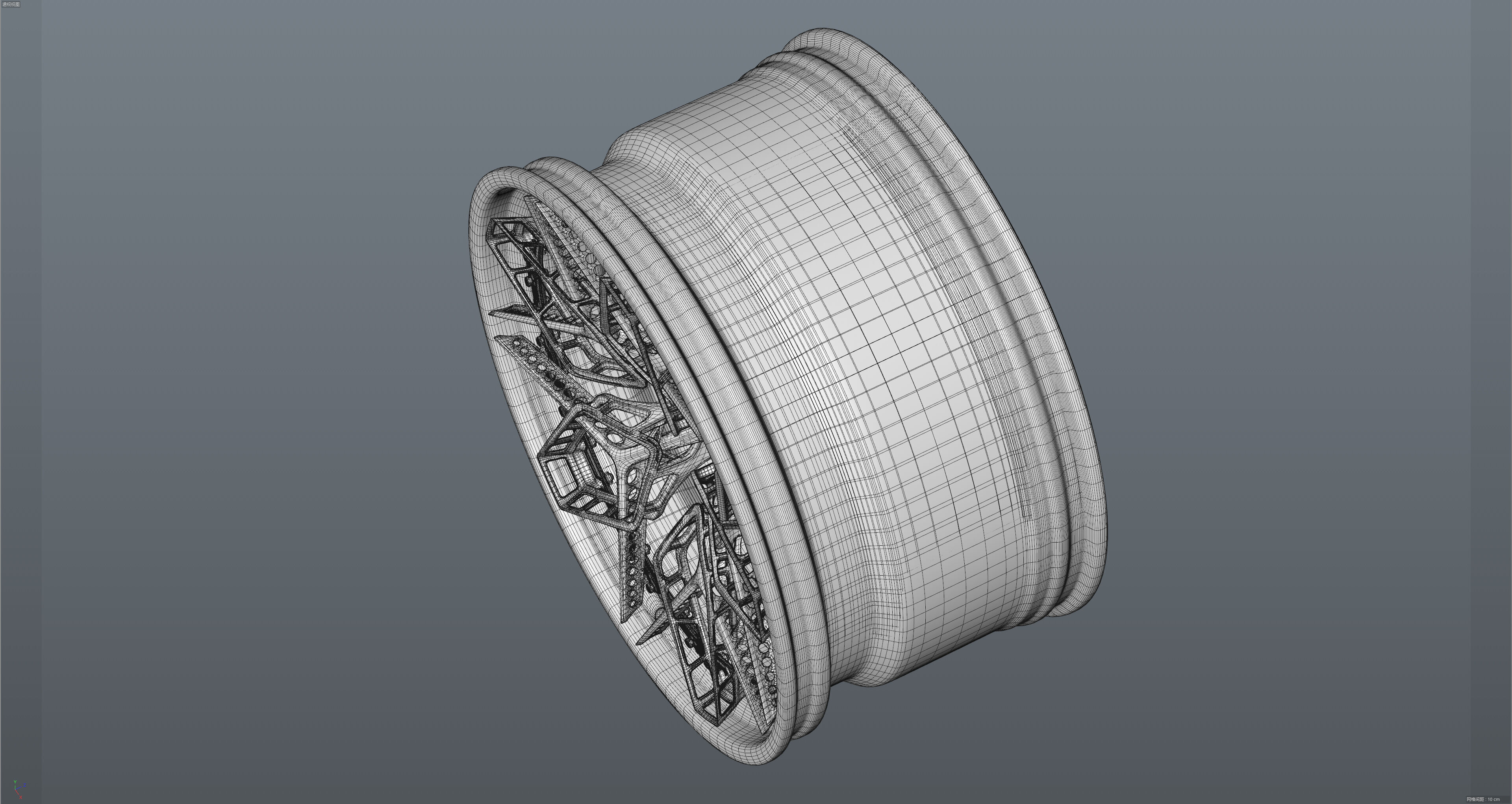 HRE 3D Second Generation Low-poly 3D model_37