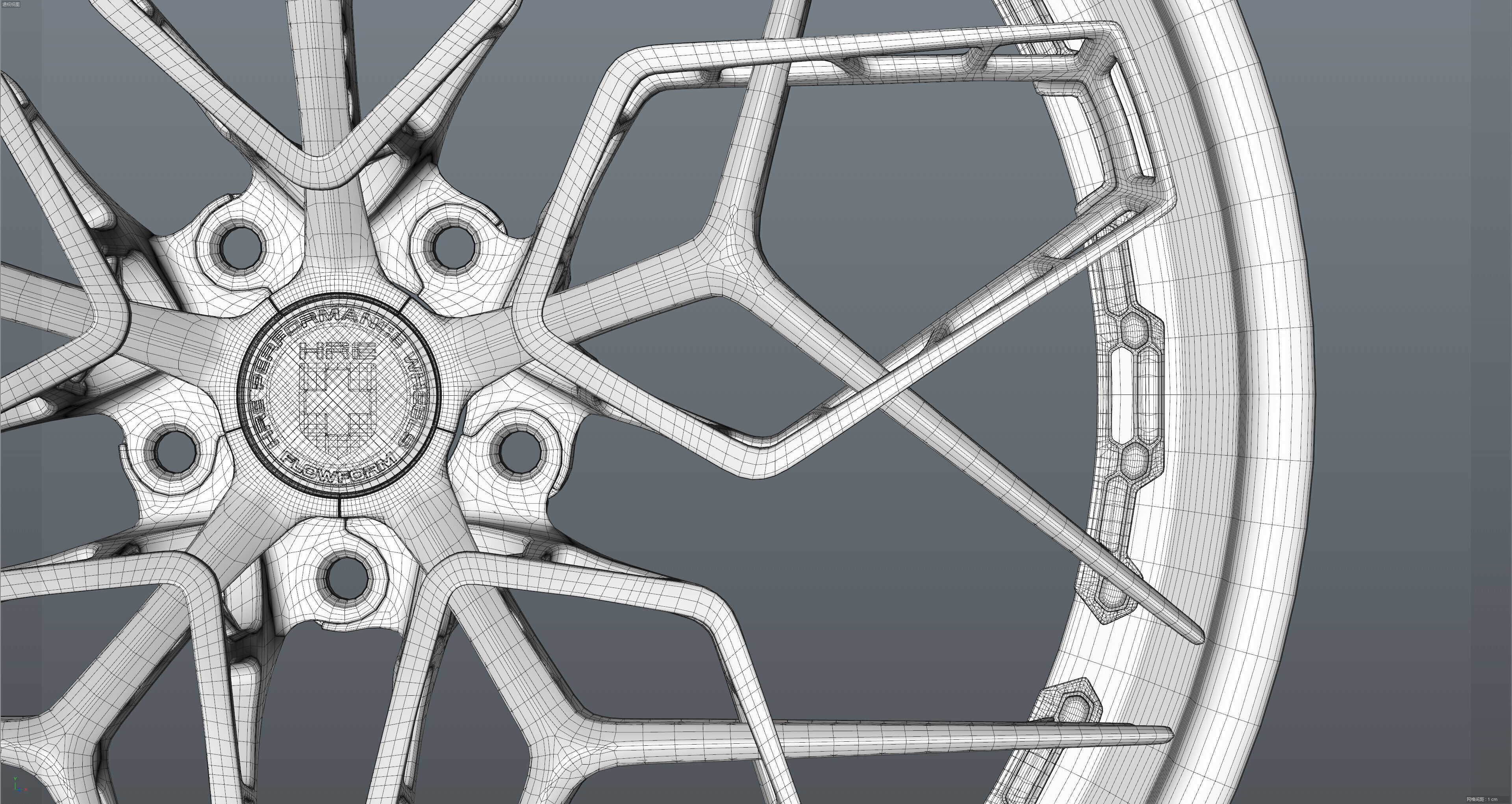 HRE 3D Second Generation Low-poly 3D model_47