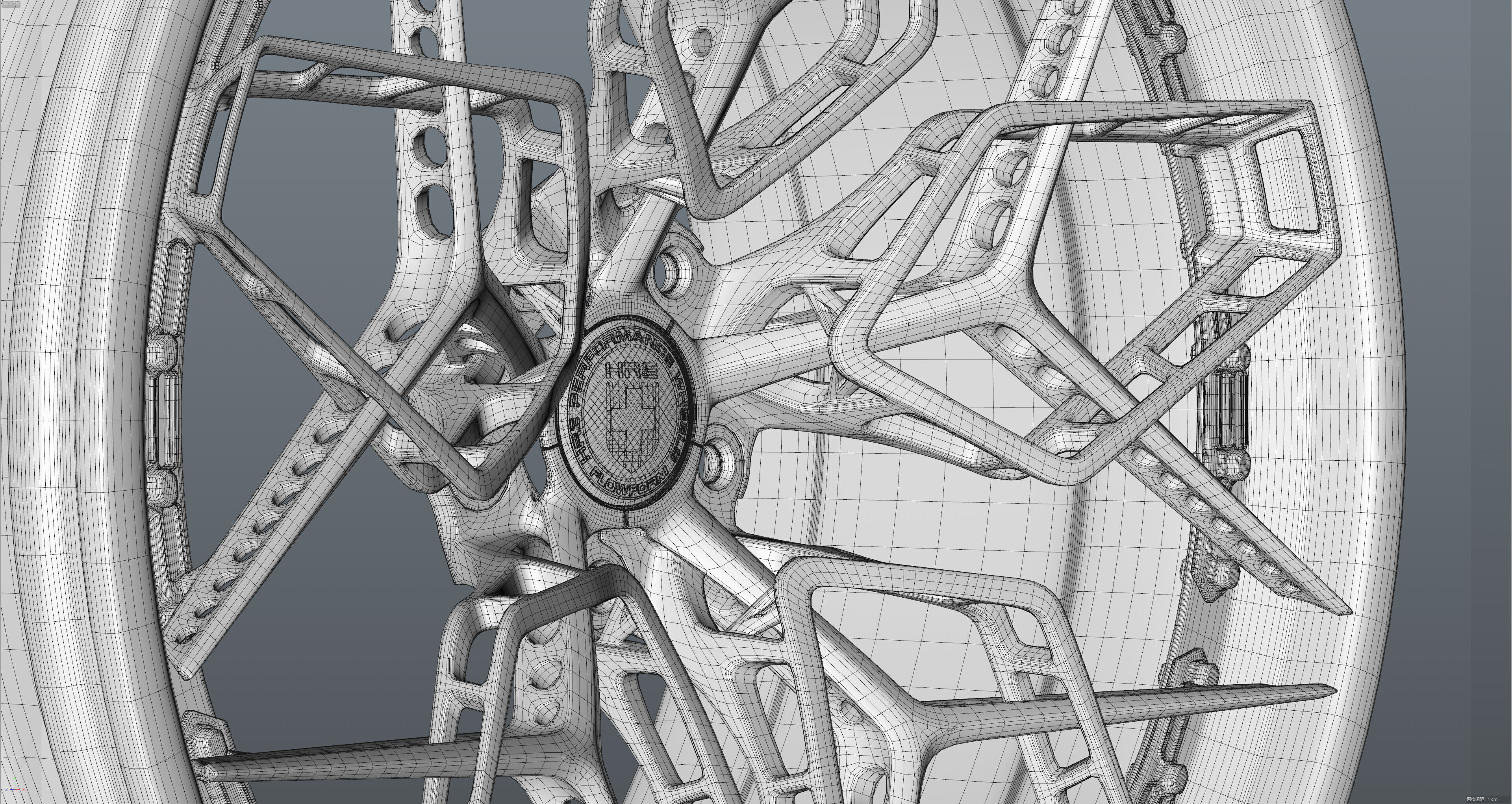 HRE 3D Second Generation Low-poly 3D model_43