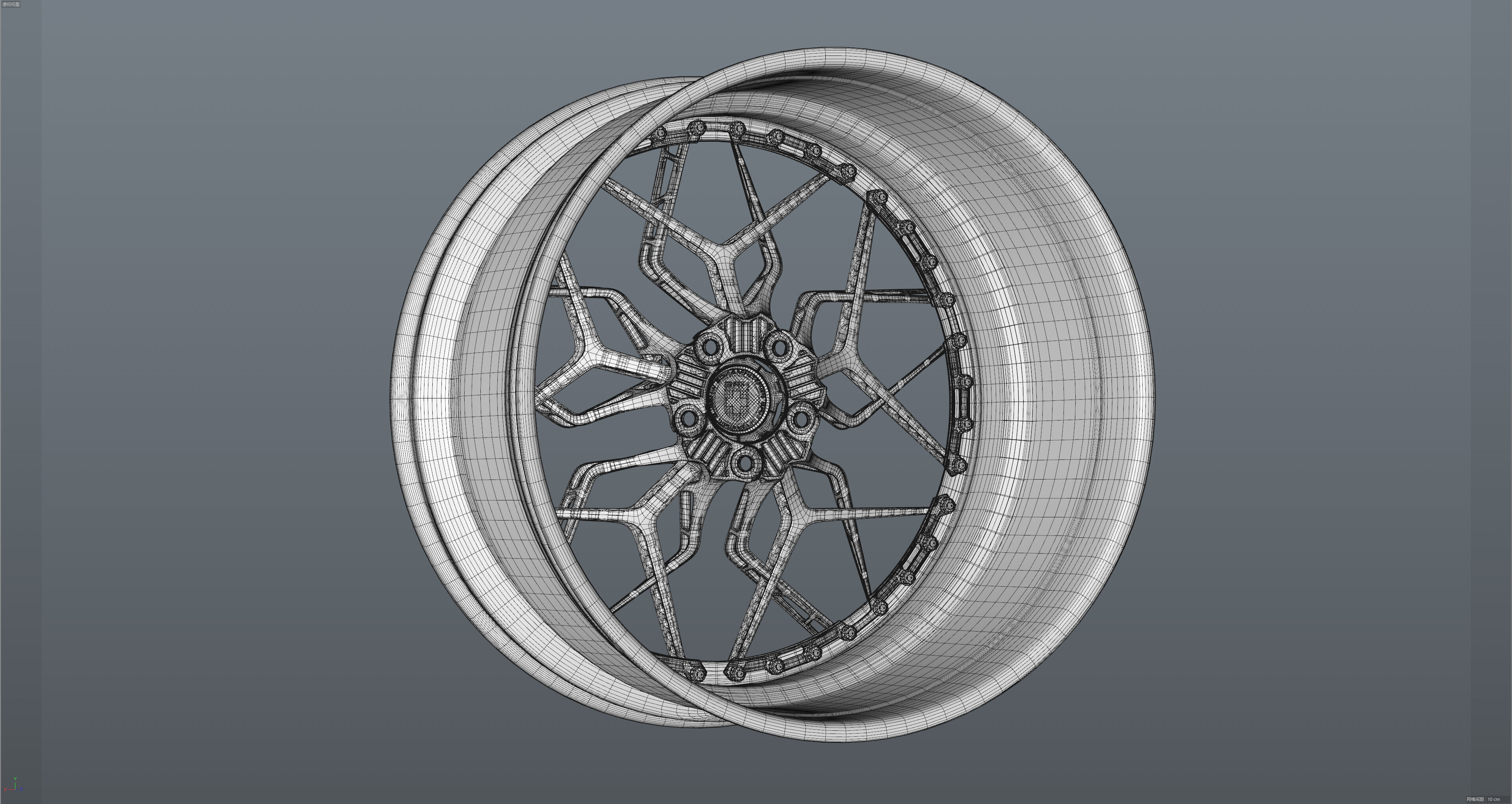 HRE 3D Second Generation Low-poly 3D model_33