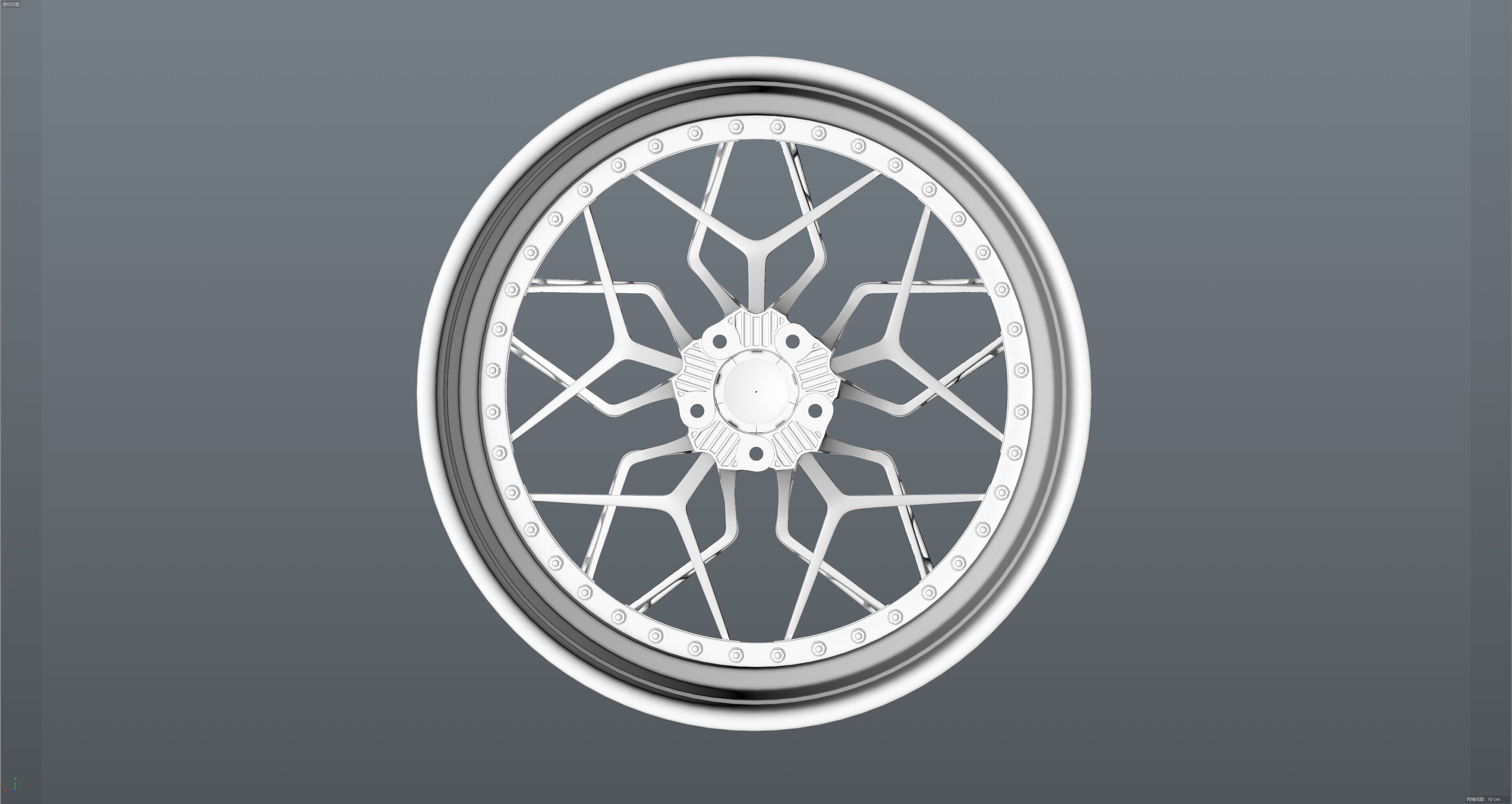 HRE 3D Second Generation Low-poly 3D model_17