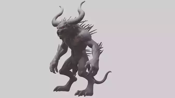 Evil beast model