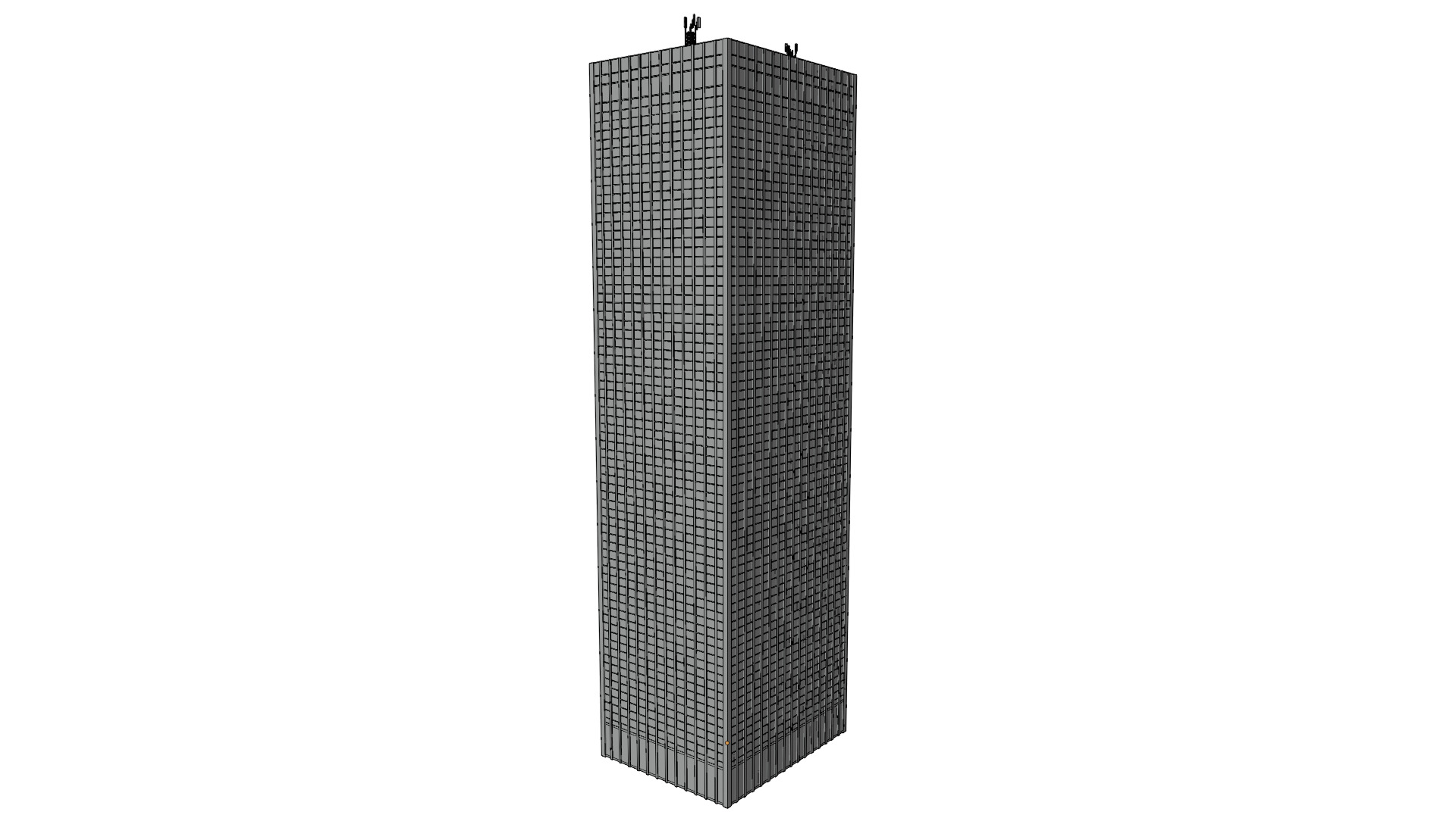 Commerical Building 3D model_11