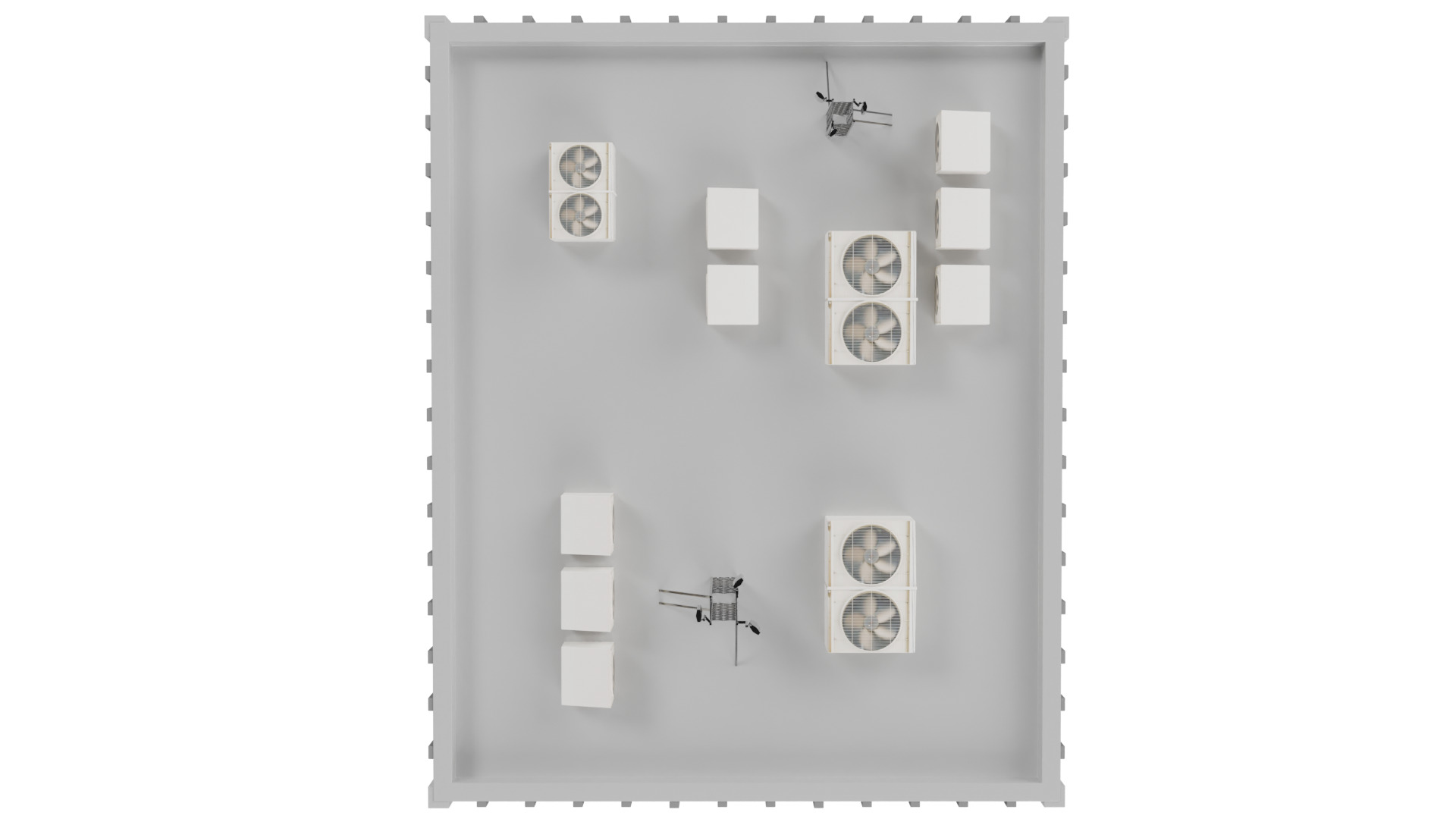 Commerical Building 3D model_8