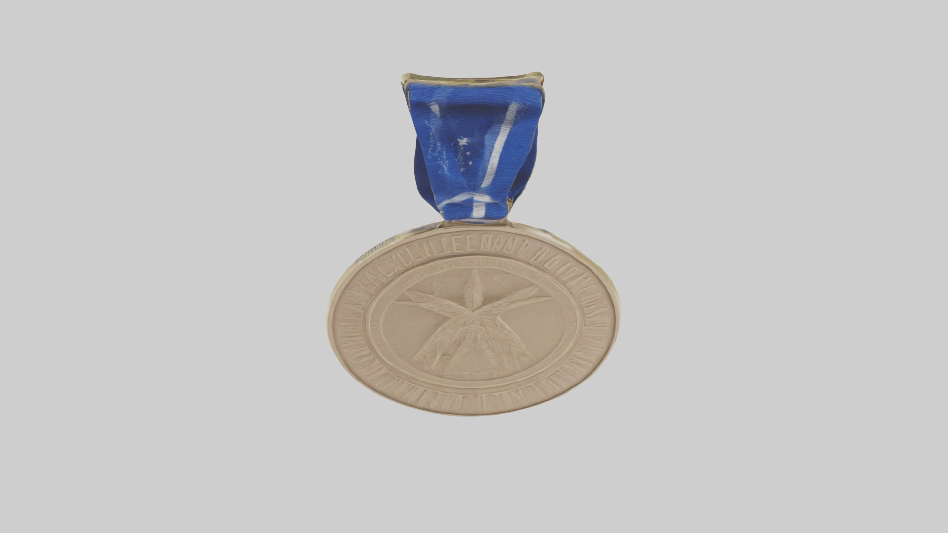 Excellence in Innovation Medal model Low-poly 3D model_15