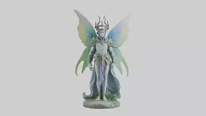 Faerie King statue model