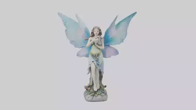 Fairy Enchantment statue model