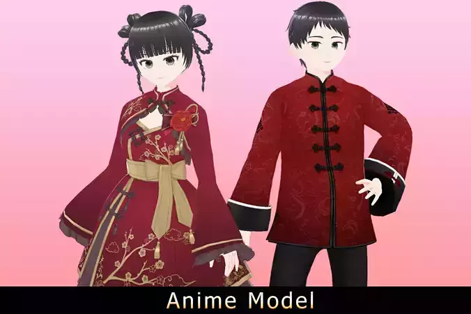 Anime Character - NewYear Pack 2023