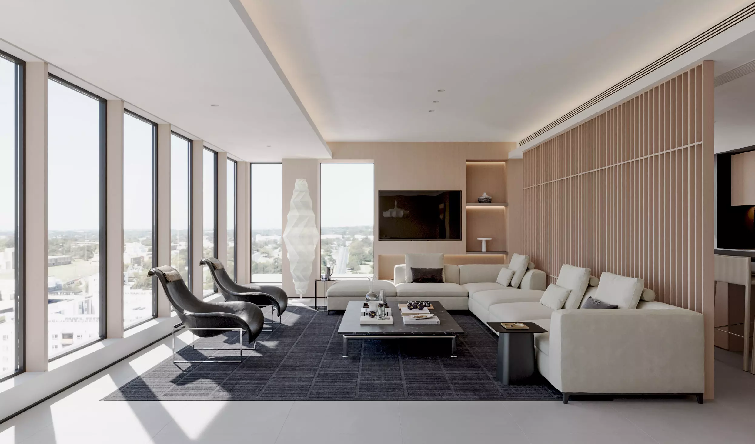 Apartment interior scenes 3D model