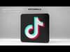 TikTok Logo Sign Board - Customizable - Puzzle  Low-poly 3D model_2