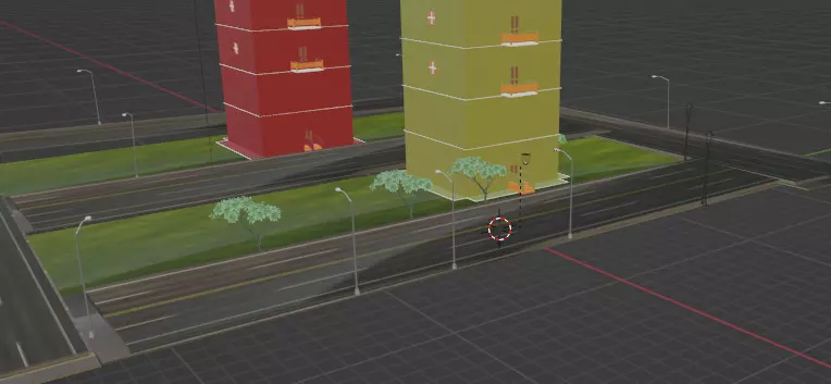 road with so on thing 3D model_0