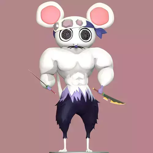 Ninju Muscle Mice - Demon Slayer 