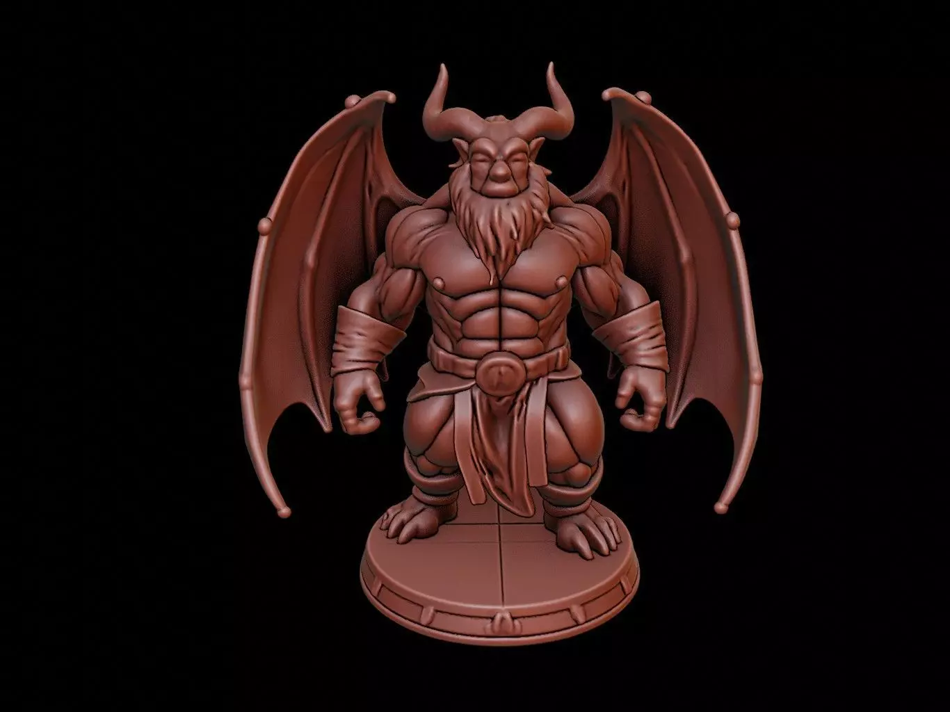 Balrog Figure 3D print model_0