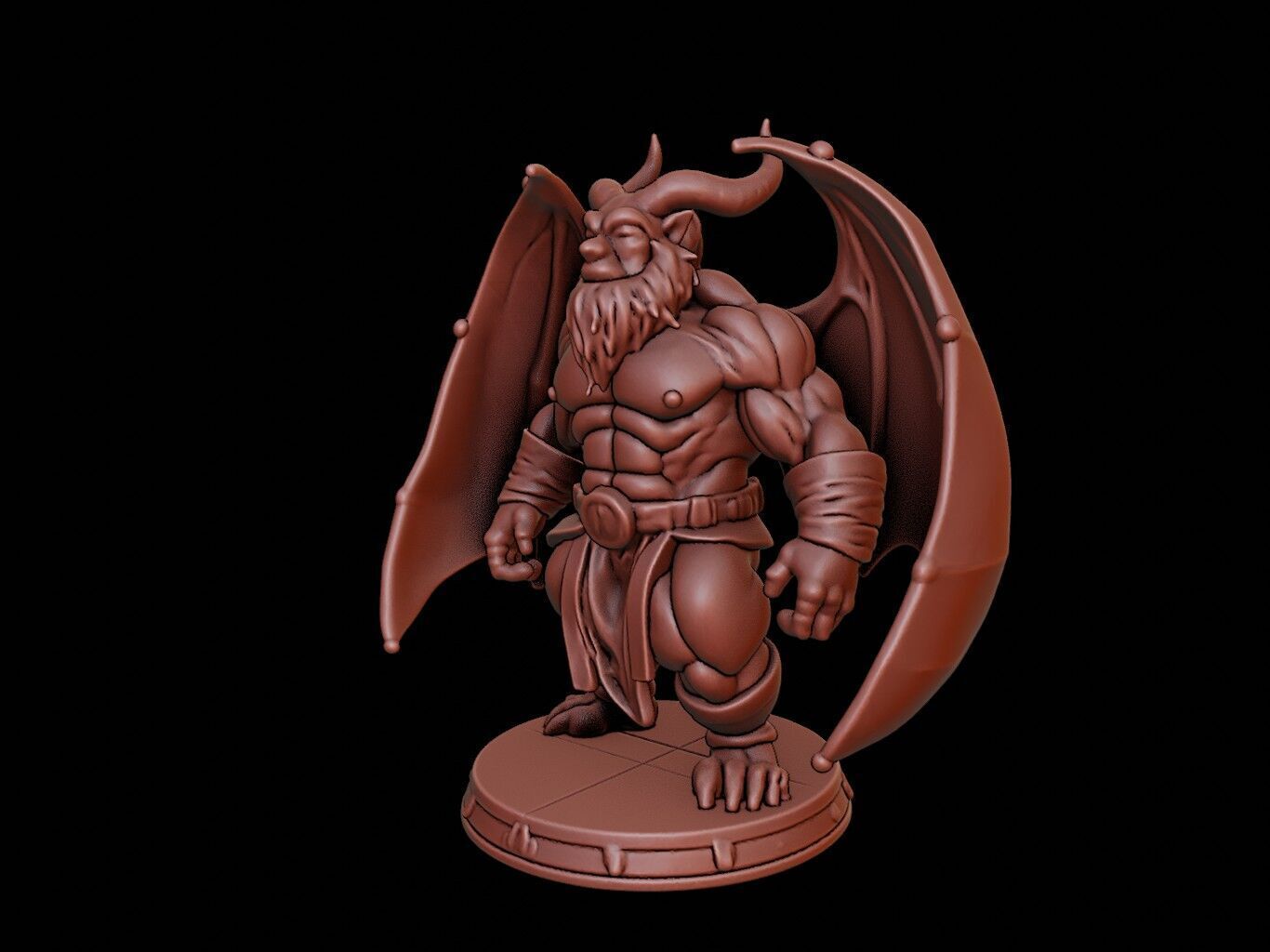 Balrog Figure 3D print model_2