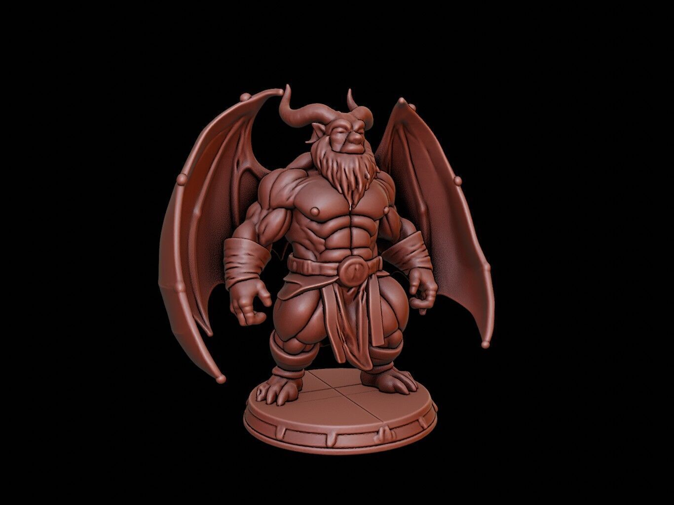 Balrog Figure 3D print model_1