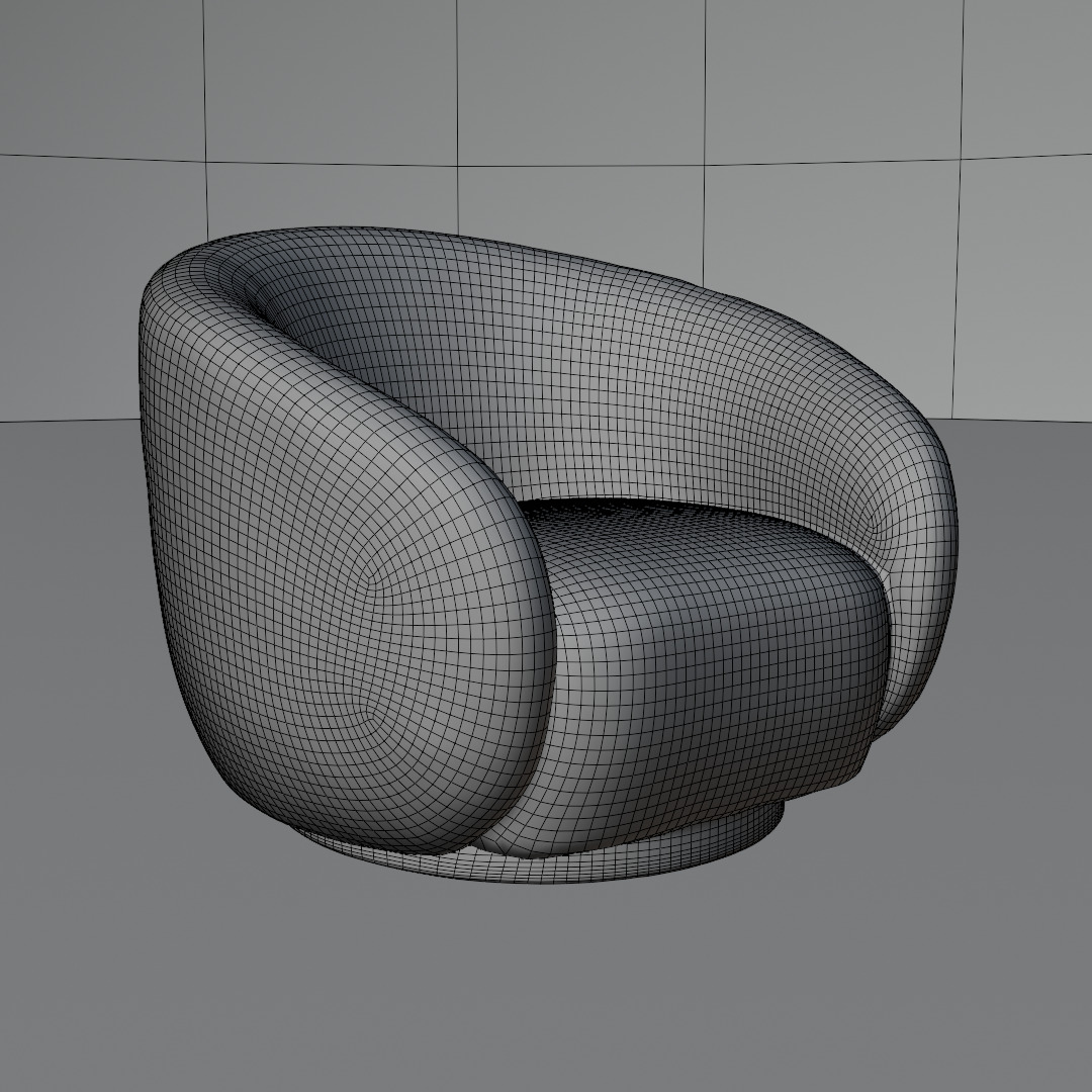 Modern Luxury Sofa 3D Model Low-poly 3D model_9