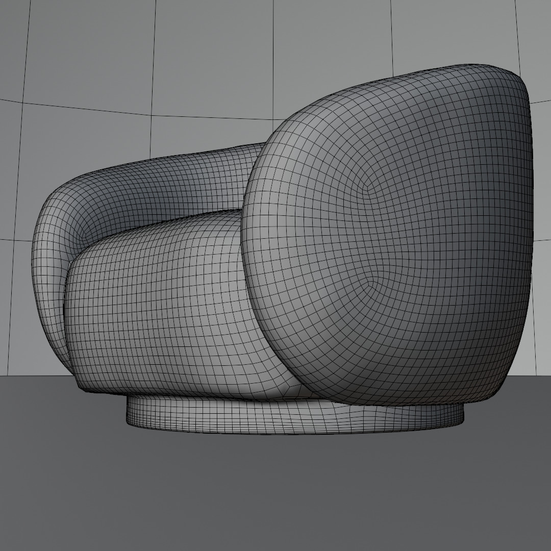 Modern Luxury Sofa 3D Model Low-poly 3D model_10