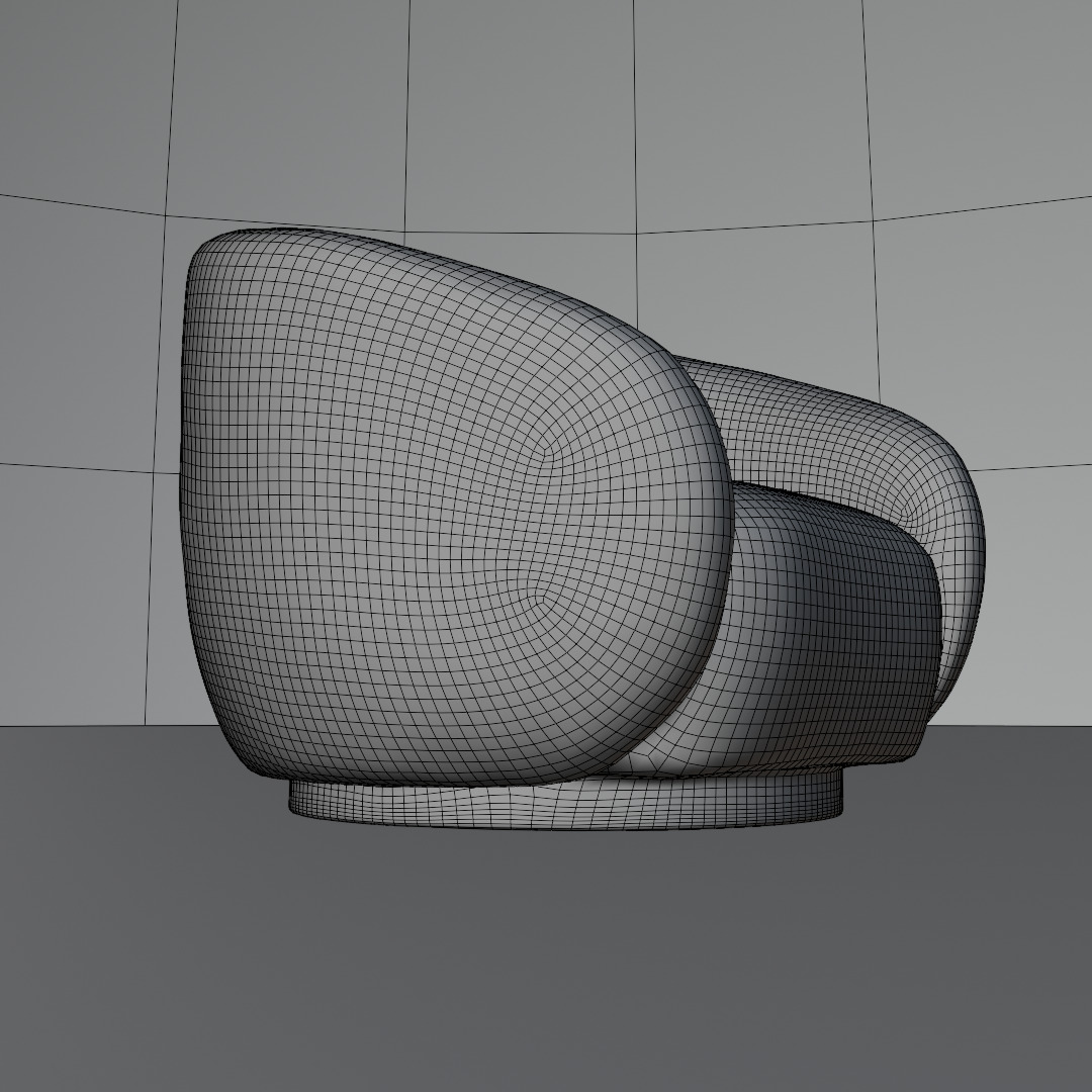 Modern Luxury Sofa 3D Model Low-poly 3D model_6