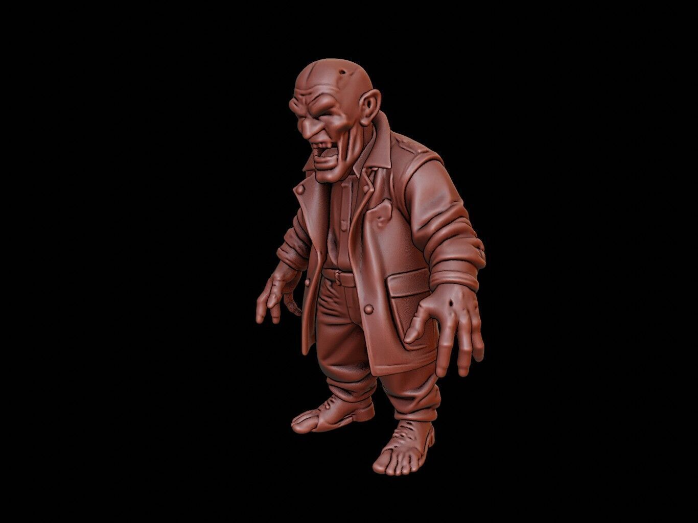 Boogeyman Figure 3D print model_2