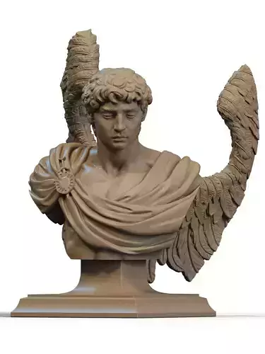 Archangel Michael Bust 3D Print