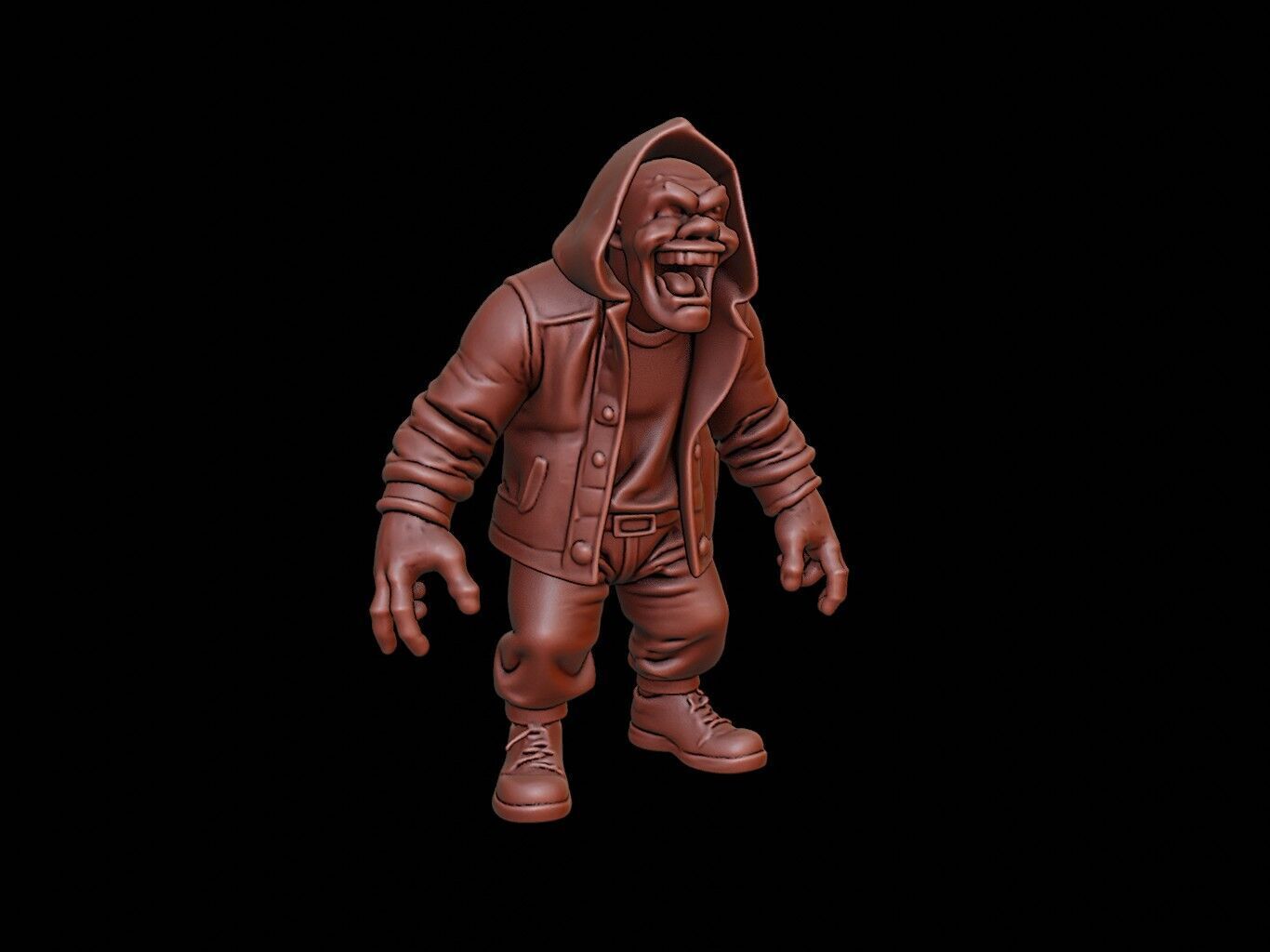 Boogeyman Figure 3D print model_1