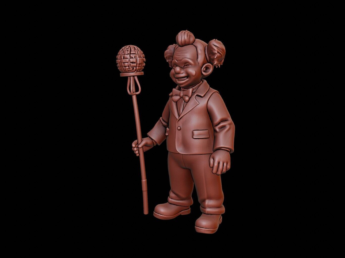 Candyman Figure 3D print model_2