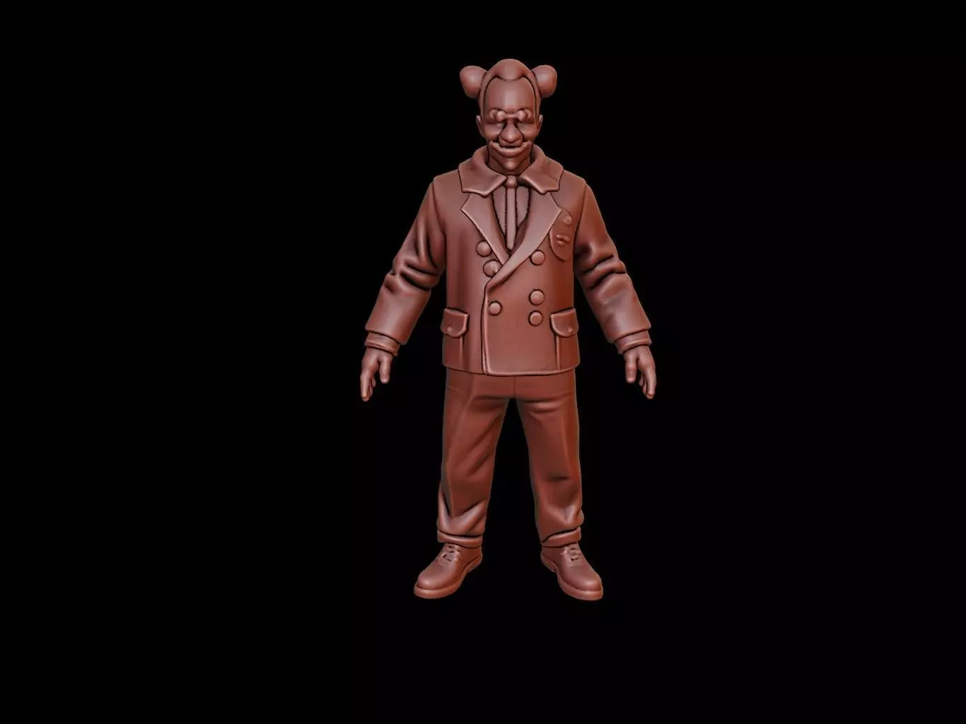 Candyman Figure 3D print model