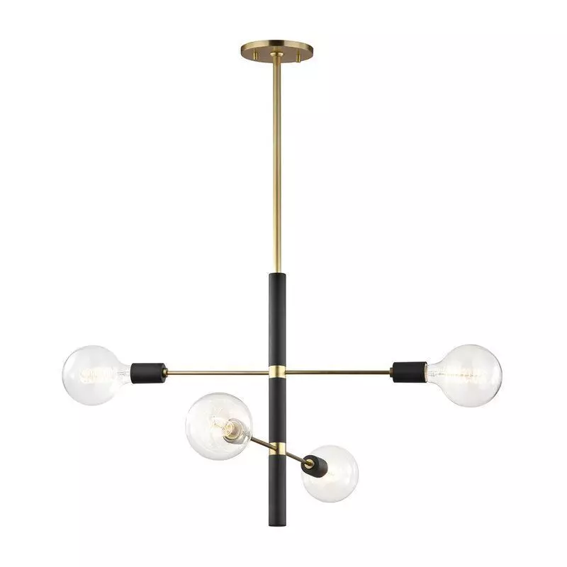 Christopher Sputnik Modern Linear Chandelier 3D model