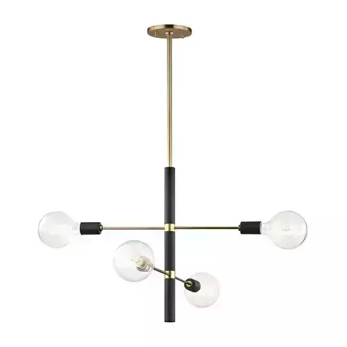 Christopher Sputnik Modern Linear Chandelier