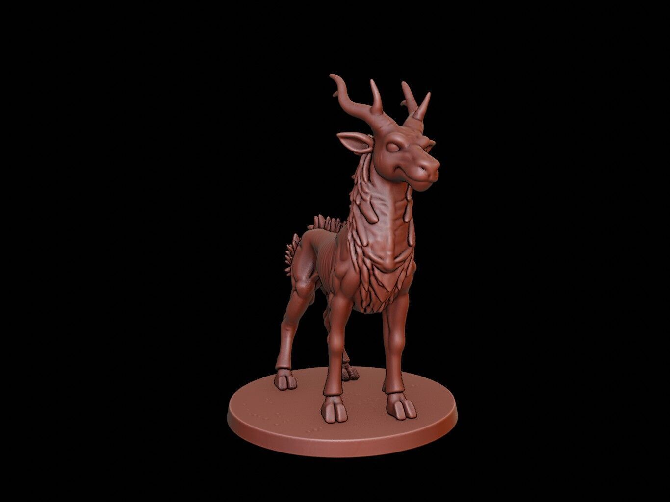 Chimera Figure 3D print model_1