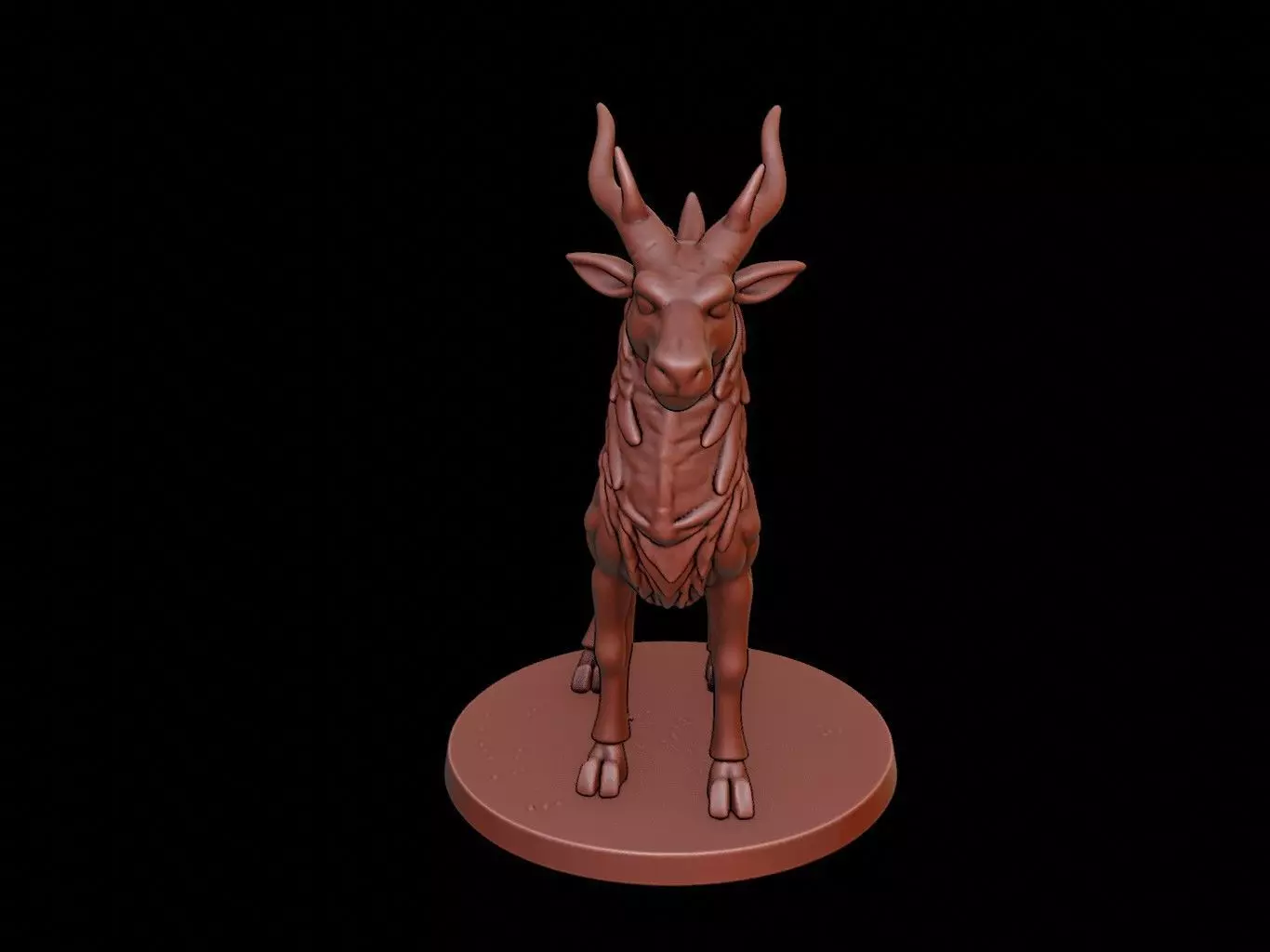 Chimera Figure 3D print model_0